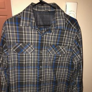 Eddie Bauer Plaid Button Up